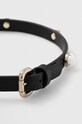Red Valentino bratara de piele 2Q0J0C48JQY negru SS23
