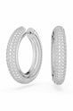 Náušnice Swarovski DEXTERA krystal Swarovski stříbrná 5651392