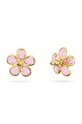 Swarovski kolczyki Florere różowy 5656635