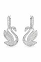 Аксессуары Сережки Swarovski Iconic Swan 5647545 серебрянный