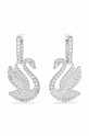 Аксессуары Сережки Swarovski Iconic Swan 5647545 серебрянный