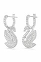 Сережки Swarovski Iconic Swan серебрянный 5647545