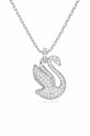 Swarovski nyaklánc Iconic Swan Swarowski kristály ezüst 5647872