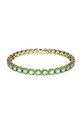 Браслет Swarovski MATRIX циркон зелений 5658849