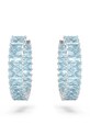 Doplnky Náušnice Swarovski 5659037 MATRIX 5659037 modrá