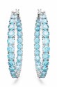 Аксесуари Сережки Swarovski 5647446 MATRIX 5647446 блакитний