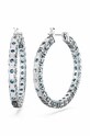 Сережки Swarovski 5647446 MATRIX 5647446 блакитний