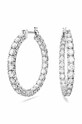 Náušnice Swarovski 5647715 MATRIX zirkonie stříbrná 5647715