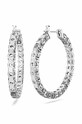 Náušnice Swarovski 5647715 MATRIX 5647715 stříbrná