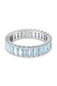 Swarovski pierścionek Matrix cyrkonia niebieski 5661909