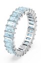 Dodatki Prstan Swarovski Matrix 5661910 modra
