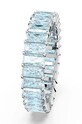 Prstan Swarovski Matrix modra 5661910