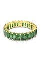 Prstýnek Swarovski Matrix zirkonie zelená 5648909