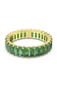 zöld Swarovski gyűrű Matrix Női