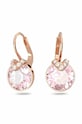 Σκουλαρίκια Swarovski Bella ζιρκόνια ροζ 5662114