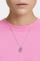 Ogrlica Swarovski POP SWAN roza