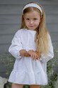 Dziewczynka Jamiks opaska dziecięca CONNIE CONNIE.Opaska.JLF080.G biały