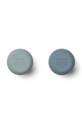 Dziewczynka Liewood kubek niemowlęcy 2-pack LW14322 niebieski
