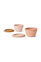 Zdjelica za djecu Liewood 2-pack LW14389 roza SS23