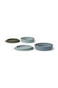 Dziewczynka Liewood miska dla dzieci 2-pack LW14389 niebieski