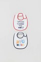OVS śliniak niemowlęcy 2-pack 2-pack biały 1684769.Newborn.Miscell