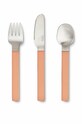 Liewood zestaw sztućców niemowlęcych pomarańczowy LW16002