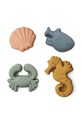 Liewood foremki do piasku 4-pack