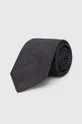 čierna Hodvábna kravata HUGO Pánsky