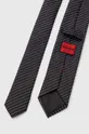 Γραβάτα σε μείγμα μεταξιού HUGO μαύρο