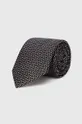 čierna Hodvábna kravata BOSS Pánsky