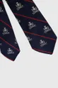 Polo Ralph Lauren selyen nyakkendő sötétkék