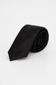 Μεταξωτή γραβάτα BOSS μαύρο 50480284