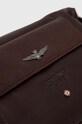 Δερμάτινη Νεσεσέρ καλλυντικών Aeronautica Militare καφέ AM300