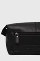 črna Usnjena kozmetična torbica Aeronautica Militare