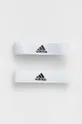 biały adidas Performance stopery do skarpet piłkarskich Unisex