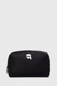 Karl Lagerfeld kosmetyczka Planet friendly czarny 230W3218