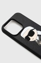 Karl Lagerfeld etui na telefon iPhone 14 Pro czarny