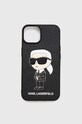 Karl Lagerfeld etui na telefon iPhone 14 aplikacja czarny 230W3880