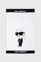 Памучна кърпа Karl Lagerfeld бял 230W3958