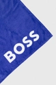 Βαμβακερή πετσέτα BOSS μπλε