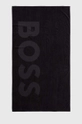 чёрный Хлопковое полотенце BOSS Unisex