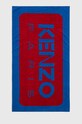 Kenzo ręcznik bawełniany niebieski KLABEL