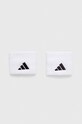 adidas Performance opaski na nadgarstek 2-pack Tennis trening biały HT3910