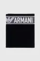 Βαμβακερή πετσέτα Emporio Armani Underwear μαύρο