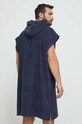 Akcesoria Tommy Jeans ręcznik bawełniany UU0UU00075.PPYX granatowy