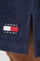 Tommy Jeans ręcznik bawełniany UU0UU00075.PPYX granatowy