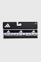 Čelenky adidas Performance 3-pack trénink černá IA3031