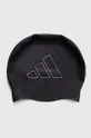 czarny adidas Performance czepek pływacki Unisex