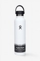 Hydro Flask thermal bottle 24 OZ Standard Flex Cap white S24SX110