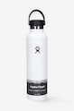 Hydro Flask thermal bottle 24 OZ Standard Flex Cap white S24SX110